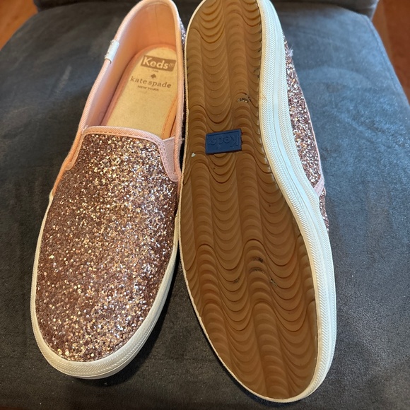 Keds for Kate Spade Glitter Slip On Shoes Size 7.5M - Picture 6 of 6
